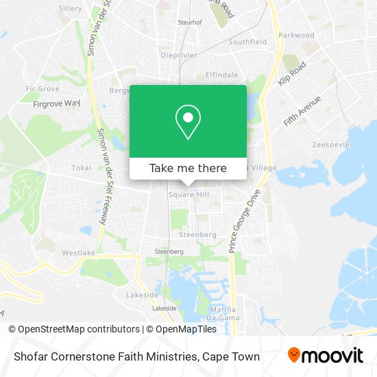 Shofar Cornerstone Faith Ministries map