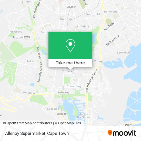 Allenby Supermarket map