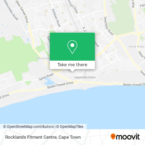 Rocklands Fitment Centre map