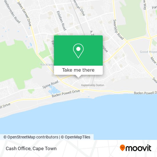 Cash Office map