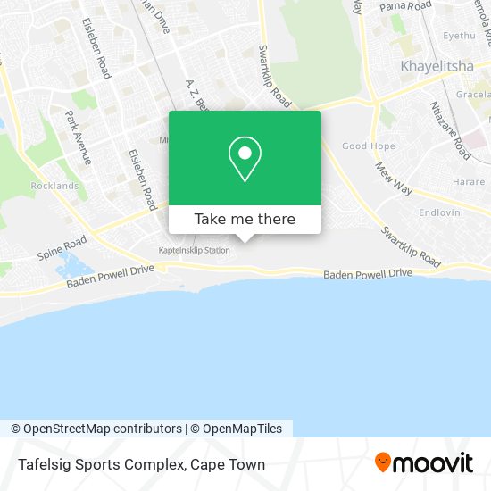 Tafelsig Sports Complex map