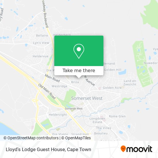 Lloyd's Lodge Guest House map
