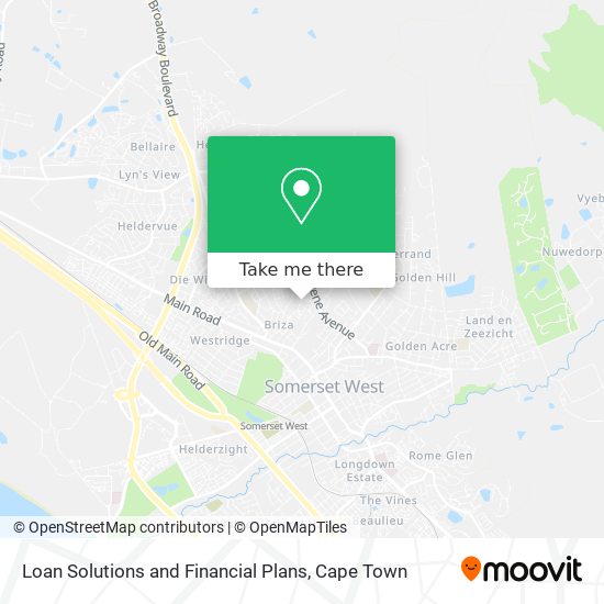 Loan Solutions and Financial Plans map