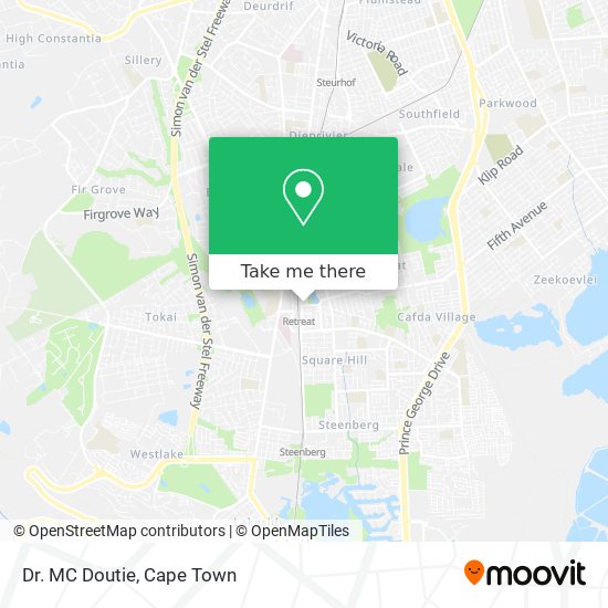 Dr. MC Doutie map