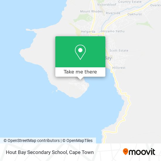 Hout Bay Secondary School map