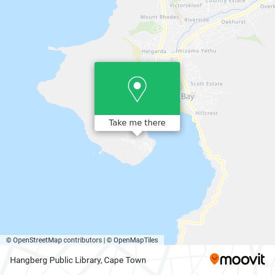 Hangberg Public Library map