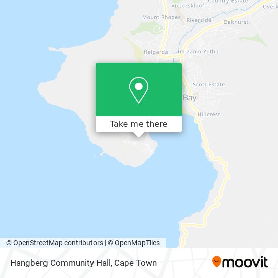 Hangberg Community Hall map