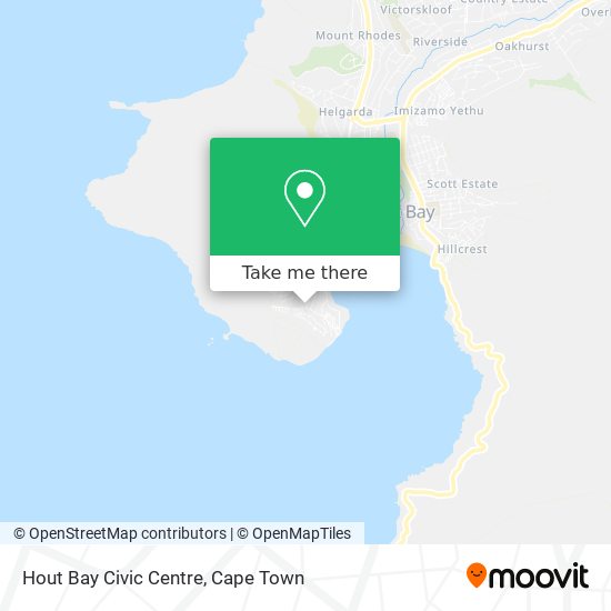 Hout Bay Civic Centre map