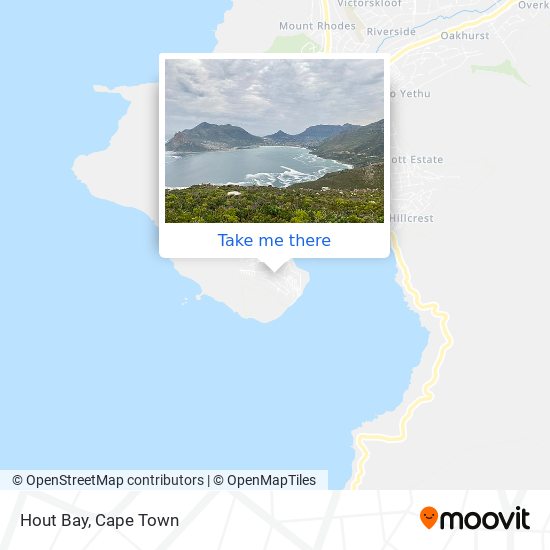 Hout Bay map