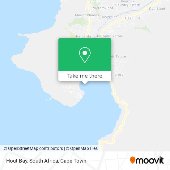 Hout Bay, South Africa map