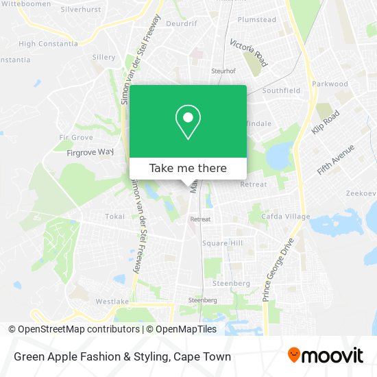 Green Apple Fashion & Styling map