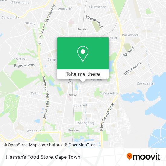 Hassan's Food Store map