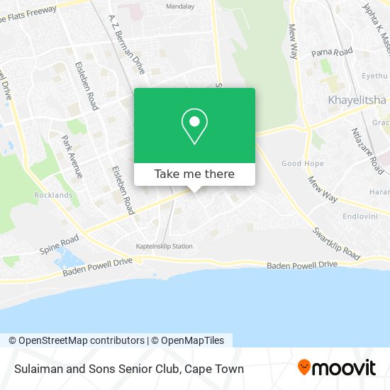 Sulaiman and Sons Senior Club map
