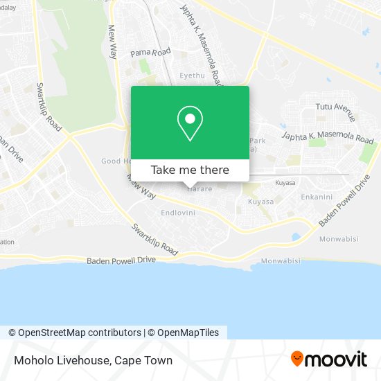 Moholo Livehouse map