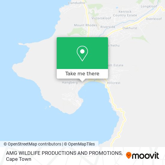 AMG WILDLIFE PRODUCTIONS AND PROMOTIONS map