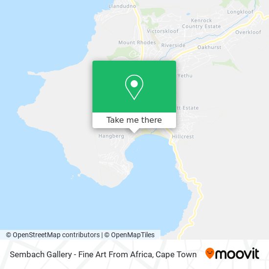 Sembach Gallery - Fine Art From Africa map