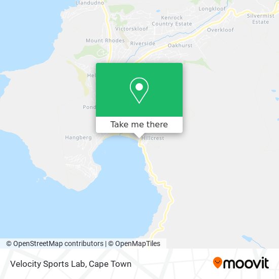 Velocity Sports Lab map