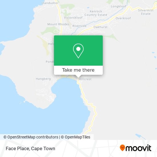 Face Place map