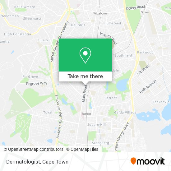 Dermatologist map