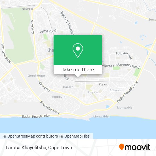 Laroca Khayelitsha map