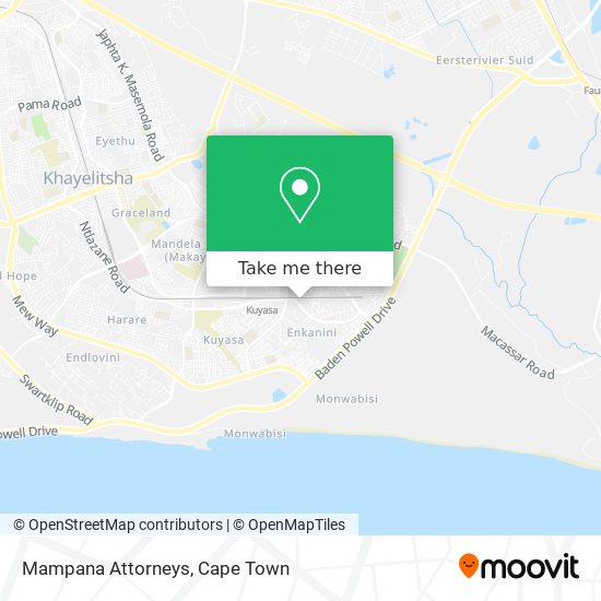 Mampana Attorneys map