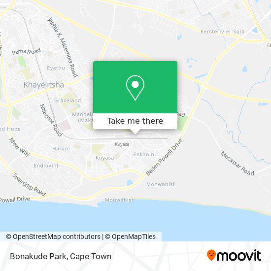 Bonakude Park map