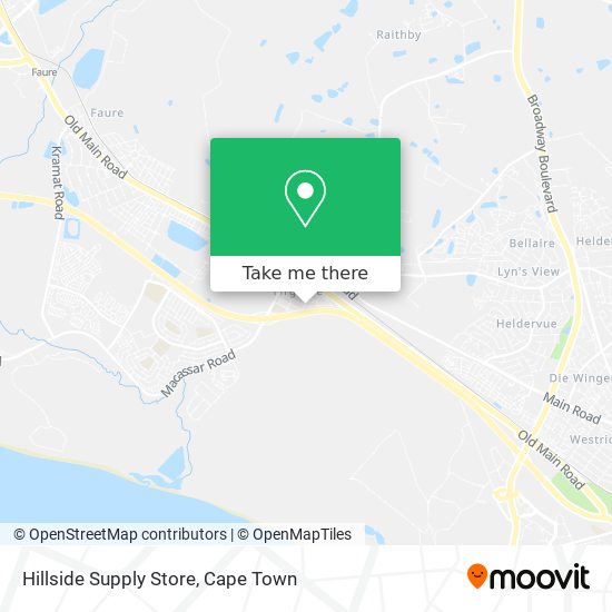 Hillside Supply Store map