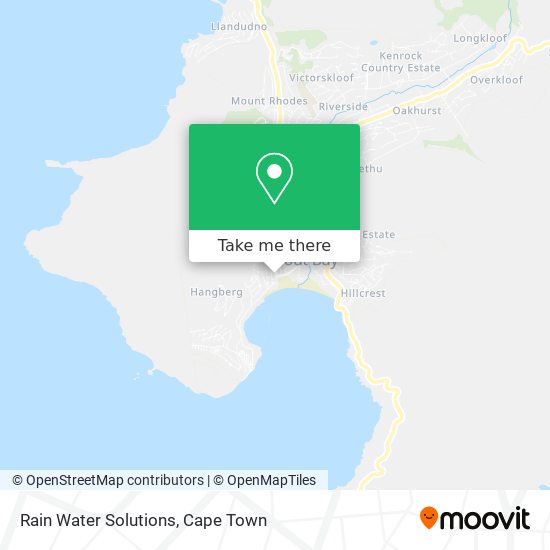 Rain Water Solutions map