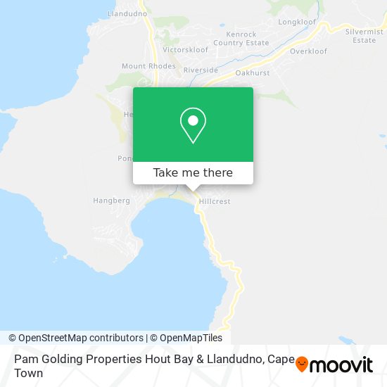 Pam Golding Properties Hout Bay & Llandudno map