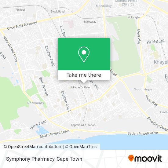 Symphony Pharmacy map