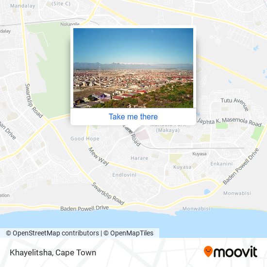 Khayelitsha map