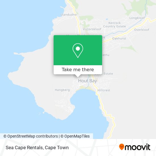 Sea Cape Rentals map