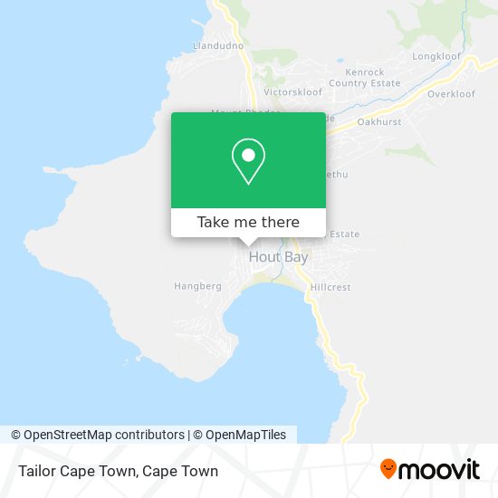 Tailor Cape Town map