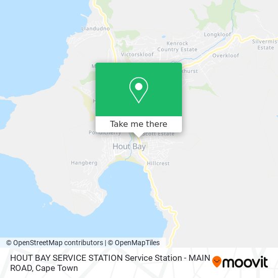 HOUT BAY SERVICE STATION Service Station - MAIN ROAD map