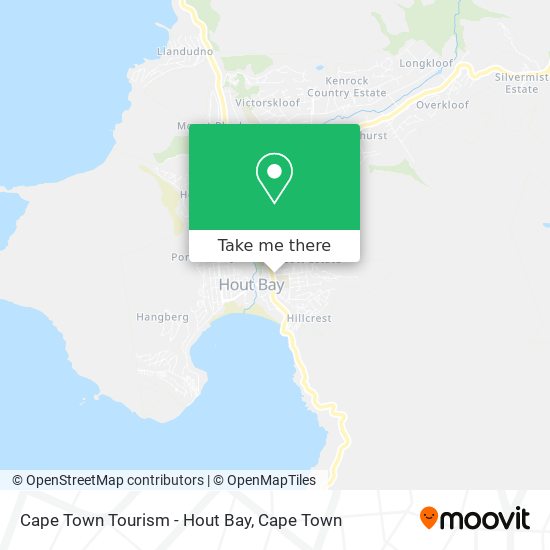 Cape Town Tourism - Hout Bay map