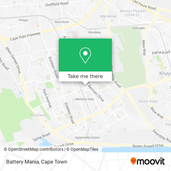 Battery Mania map