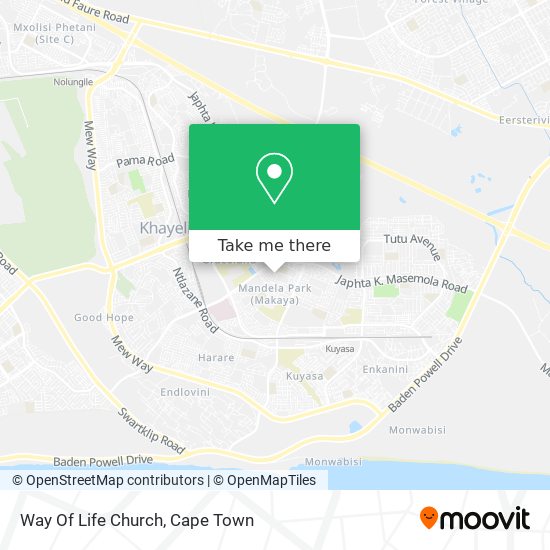 Way Of Life Church map