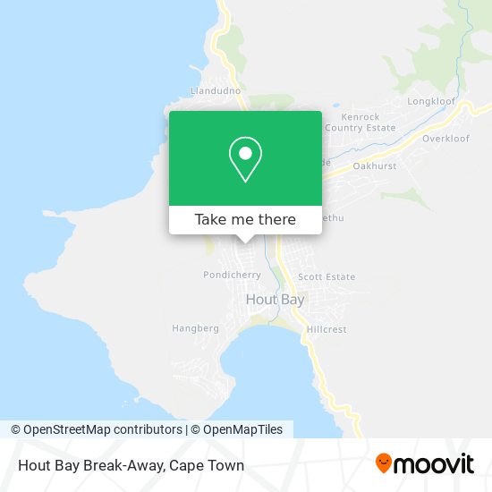 Hout Bay Break-Away map