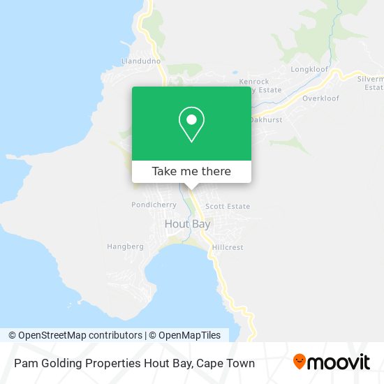 Pam Golding Properties Hout Bay map