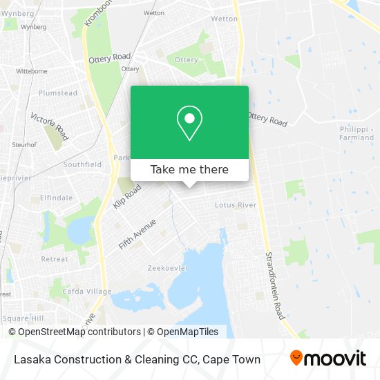 Lasaka Construction & Cleaning CC map