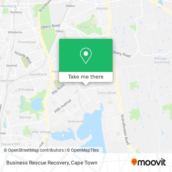 Business Rescue Recovery map