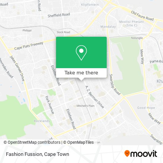 Fashion Fussion map