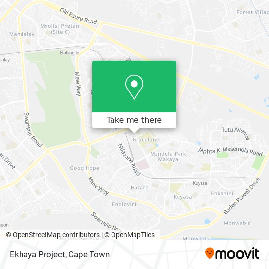 Ekhaya Project map