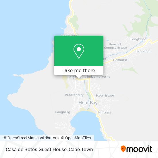 Casa de Botes Guest House map
