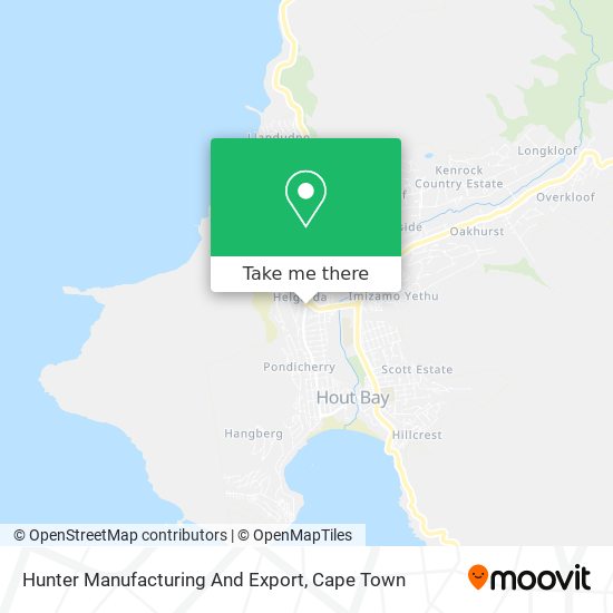 Hunter Manufacturing And Export map