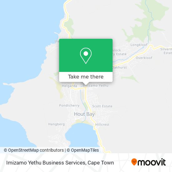 Imizamo Yethu Business Services map