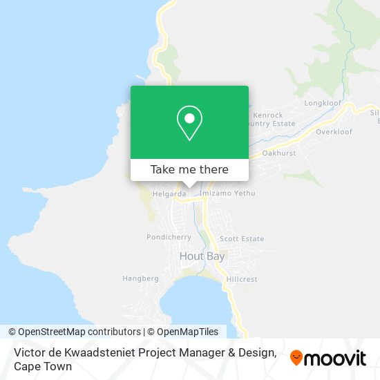 Victor de Kwaadsteniet Project Manager & Design map