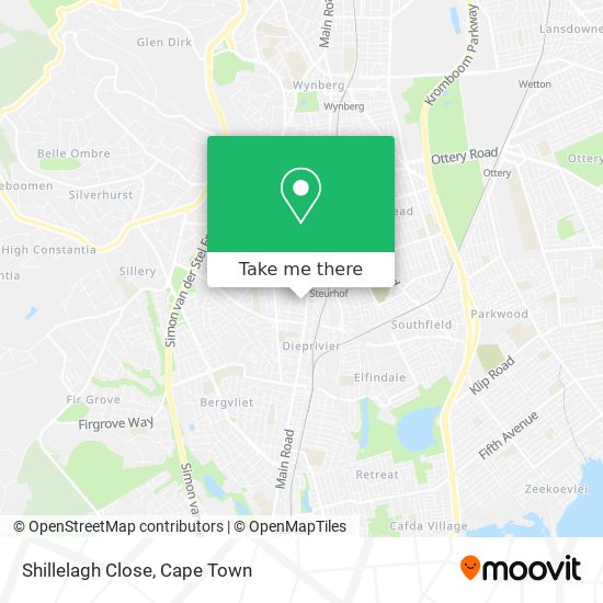 Shillelagh Close map