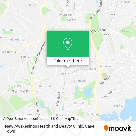 New Awakenings Health and Beauty Clinic map