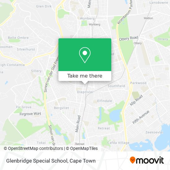 Glenbridge Special School map